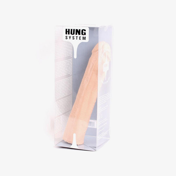 HUNG System - Benny - Dildo - Met Vac-U-Lock - 26 cm - Lichte Huidskleur-Erotiekvoordeel.nl