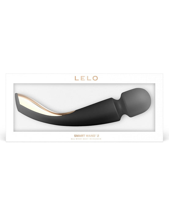 LELO - Smart Wand 2.0 Medium Vibrator - Zwart-Erotiekvoordeel.nl