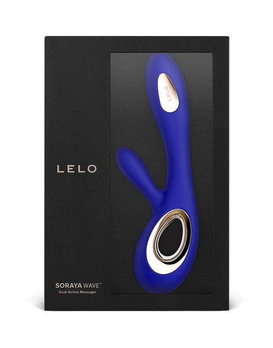 LELO - Soraya Wave rabbit Vibrator - Blauw-Erotiekvoordeel.nl