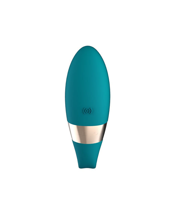 LELO - Tiani Duo Koppel Vibrator Met Afstandsbediening - Turquoise-Erotiekvoordeel.nl