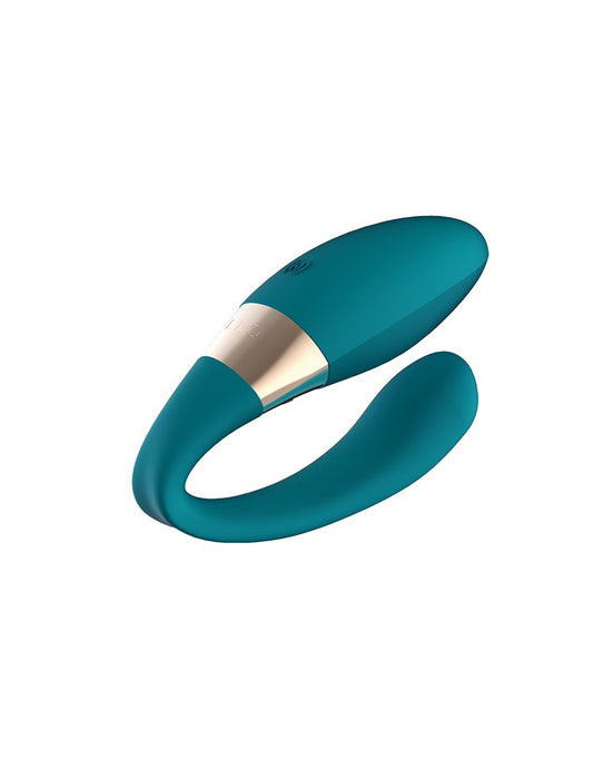 LELO - Tiani Duo Koppel Vibrator Met Afstandsbediening - Turquoise-Erotiekvoordeel.nl