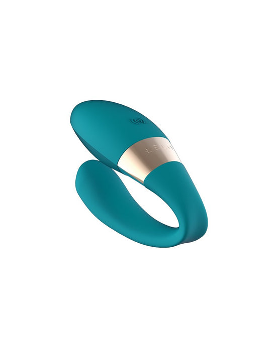 LELO - Tiani Duo Koppel Vibrator Met Afstandsbediening - Turquoise-Erotiekvoordeel.nl