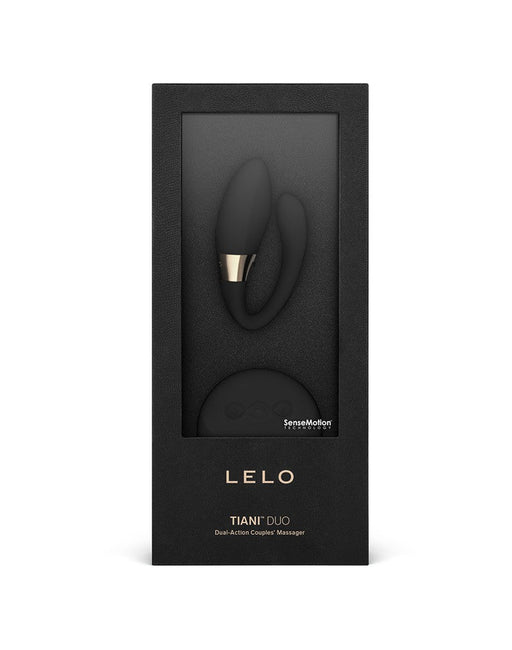 LELO - Tiani Duo Koppel Vibrator Met Afstandsbediening - Zwart-Erotiekvoordeel.nl