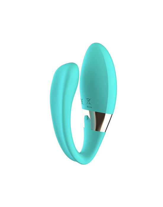 LELO - Tiani Harmony Dual Action Koppel Vibrator Met App Control - Turquoise-Erotiekvoordeel.nl