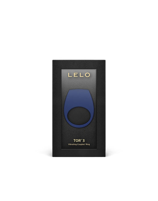 LELO - Tor 3 Vibrerende Cockring Voor Koppels met App Control - Blauw-Erotiekvoordeel.nl