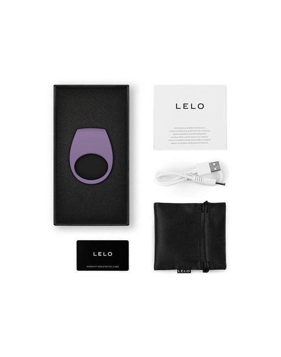 LELO - Tor 3 Vibrerende Cockring Voor Koppels met App Control - Lila-Erotiekvoordeel.nl