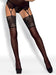 Obsessive Intensa Stockings S/M - Zwart-Erotiekvoordeel.nl